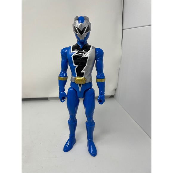 Power Rangers Dino Fury Blue Ranger Action Figure Toy Collectible - Picture 1 of 5